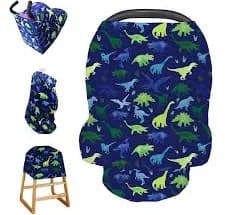 Carseat Head Cushion TANOFAR Infant Car Seat Head Support – Reversible Newborn Insert For Car Seats & Strollers Baby Car Seat Insert