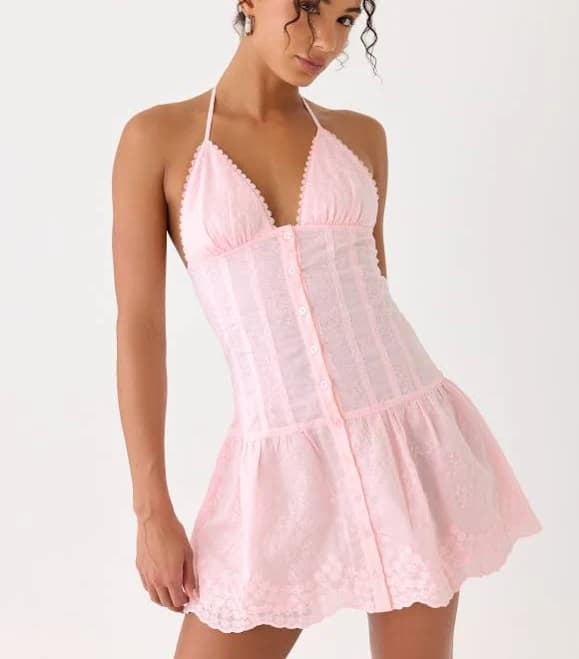 Halter Mini Dress