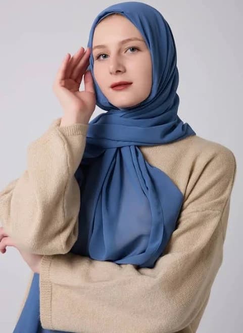 2-in-1 Chiffon & Tube Hijab