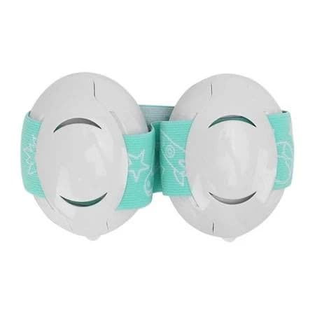 Lazioegr Baby Blue Ear Muffs Noise Blocking Hearing Protection for Infants with Elastic Headband Light, Comfortable, 4.72 inch x 4.72 inch, Infant