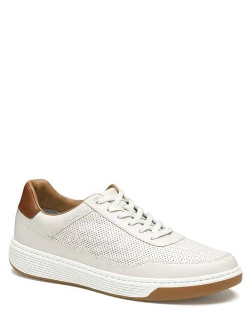 Johnston & Murphy Men's Dawson Perforated Leather Sneakers