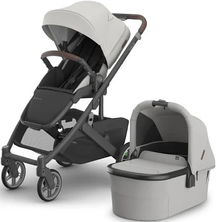 UPPAbaby Cruz V3 Stroller + Bassinet Bundle - Savannah