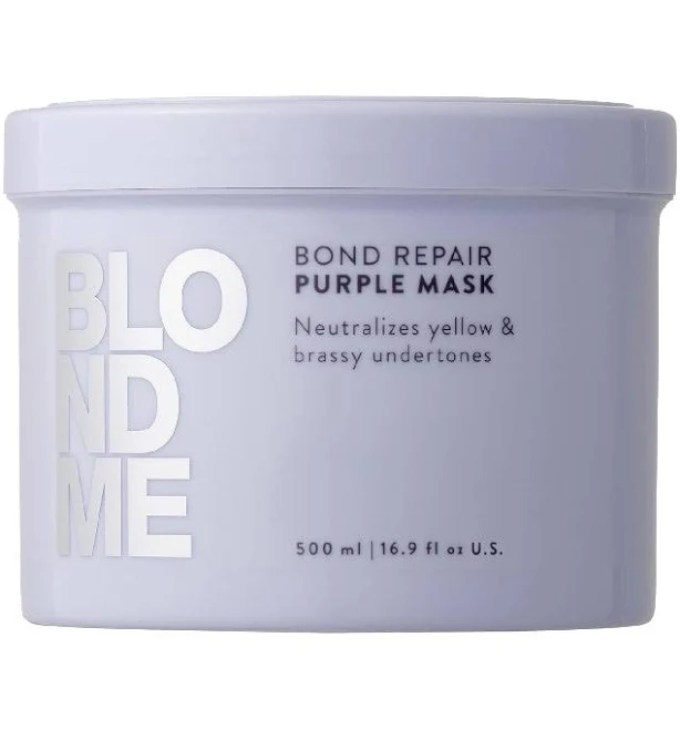 Schwarzkopf BlondMe Bond Repair Purple Mask