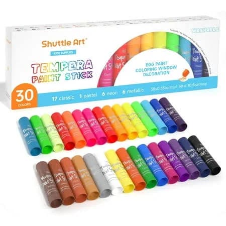 Shuttle Art Tempera Paint Sticks