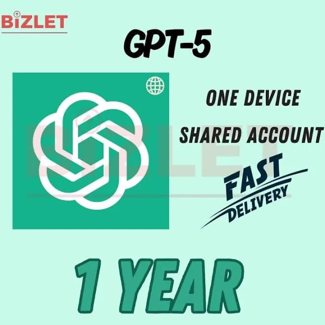 ChatGPT GPT - 5 | 1 Year account | Instant | Read Description