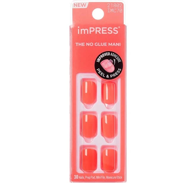 Kiss Color Press-On Nails Happier Vibes