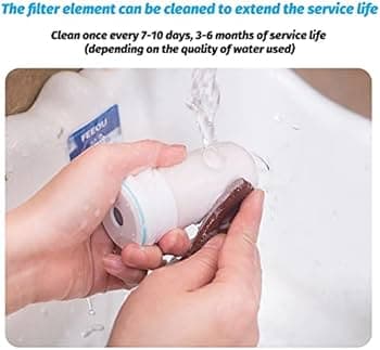 Amazon.com: HBJWOV Mini Tap Water Purifier Kitchen Faucet Washable Ceramic Percolator Water Filter Filtro Rust Removal Replacement : Home & Kitchen