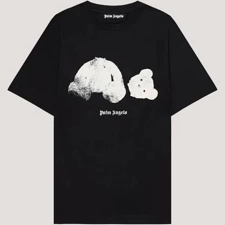 Palm Angels Spray Broken Bear T-Shirt