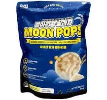 Korean Puffed Rice Snack Moon Pops 2.82 Oz (80g)
