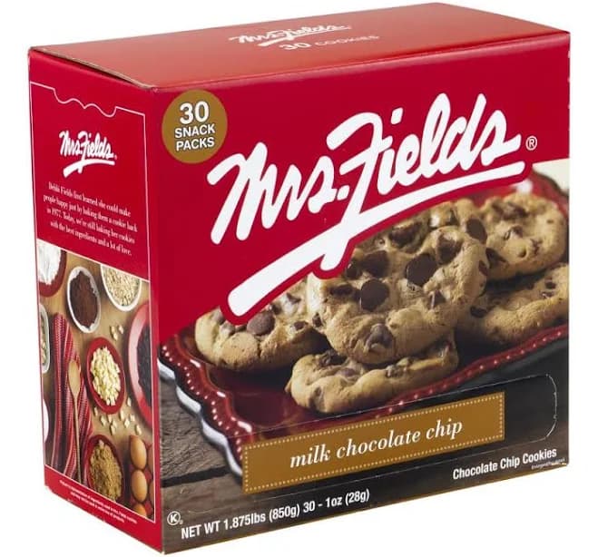 Mrs Fields Cookies Milk Chocolate Chip