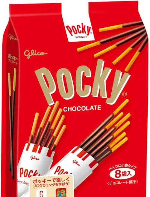 Glico Pocky Chocolate Biscuit Sticks 8 ct