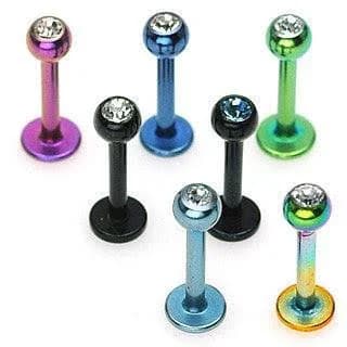 316L Surgical Steel Labret Monroe Cartilage Tragus Stud