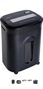 AmazonBasics 15-Sheet Cross-Cut Shredder