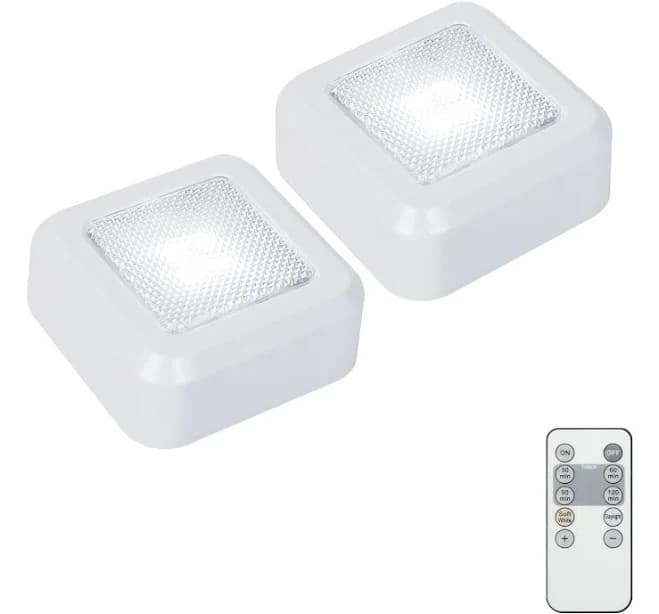 Great Value Wireless Operation LED Puck Lights