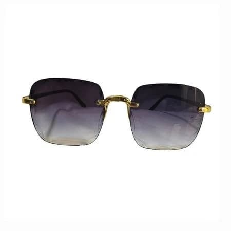 Alexki Retro-Inspired Rimless Sunglasses