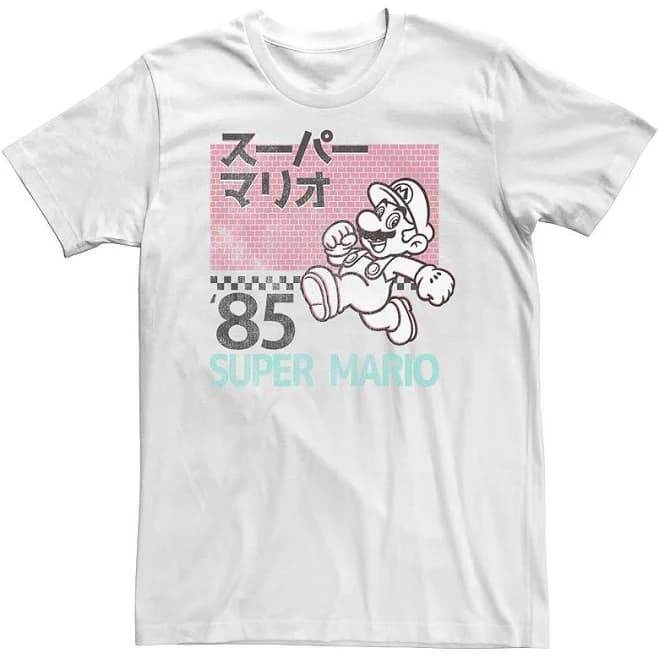 Super Mario Bros. '85 Kanji Portrait T-Shirt