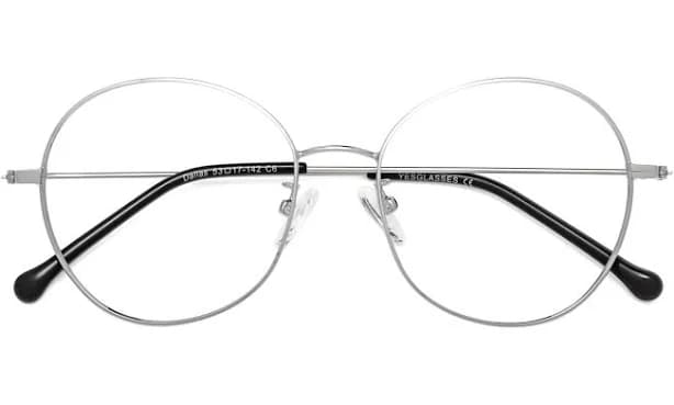 Grandpa Oversized Thin Round Glasses
