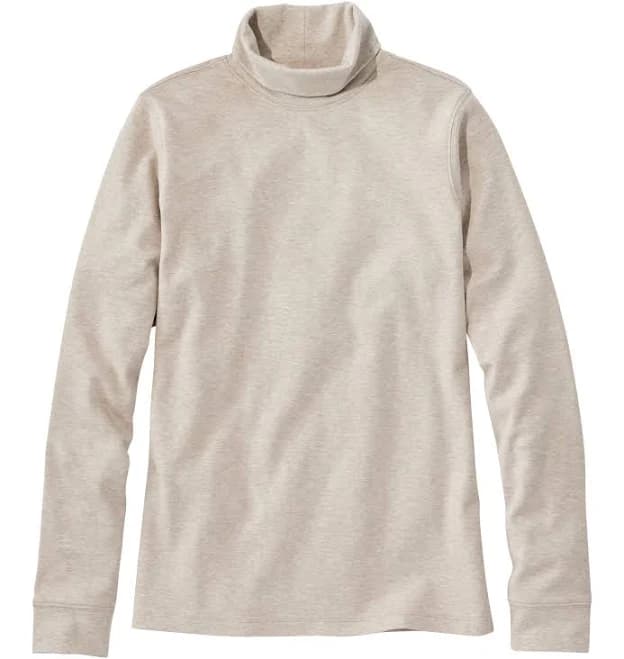 L.L.Bean Women's Interlock Turtleneck
