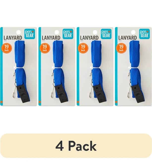 Pen + Gear Lanyard (4 Pack)