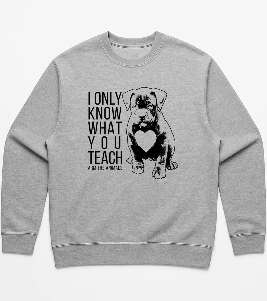 What You Teach Crewneck Sweatshirt