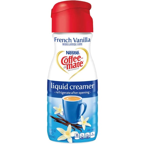 Coffee mate French Vanilla Liquid Creamer