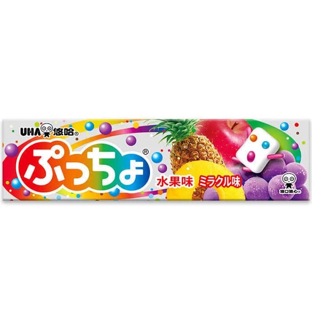 UHA Puccho Chewy Mixed Fruit Candy 50g