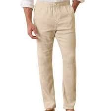 Tommy Bahama | Pants | Tommy Bahama Nwt Beach Coast Linen Blend Elastic Waist Pants Size Xl Stone Khaki | Poshmark