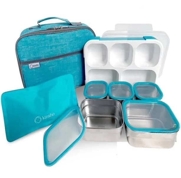 Prep & Savour Stainless Steel Bento Lunch Box Set