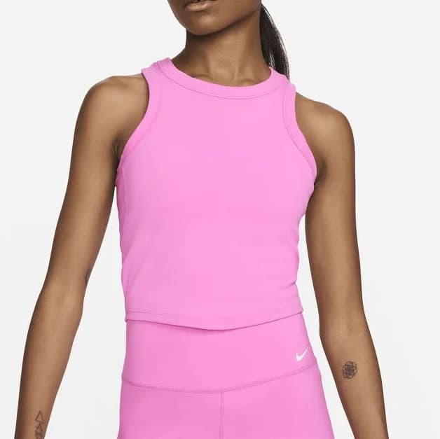 Nike Women's One Fitted Dri-FIT Cropped Tank Top