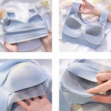 YCYATS Hatme Houdingcorrectiebeha, comfortabele Wmbra-houdingscorrectiebeha, niet-bekabelde beha, volledige dekking, onzichtbare ondersteuningsbeha, zwart, XL : Amazon.nl: Kleding, schoenen & sieraden