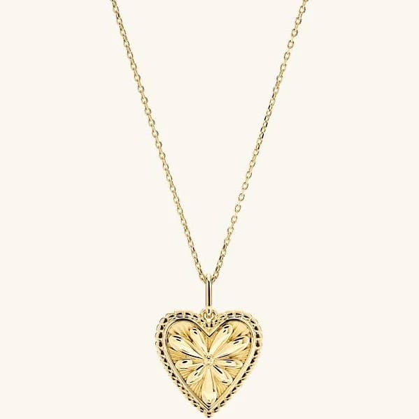 Mejuri 18K Gold Vermeil Calendula Pendant Necklace