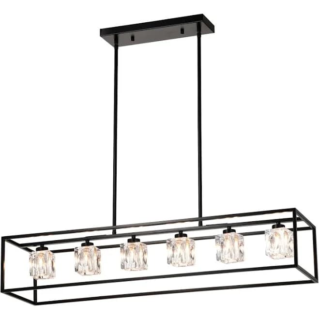 6-Light Farmhouse Chandelier