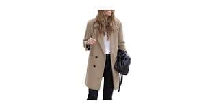 Amazon.com: Zwurew Women's Wool & Pea Coats Army Green Spring Winter Coats for Women 2024 Trendy Casual Trench Coat for Women : Clothing, Shoes & Jewelry