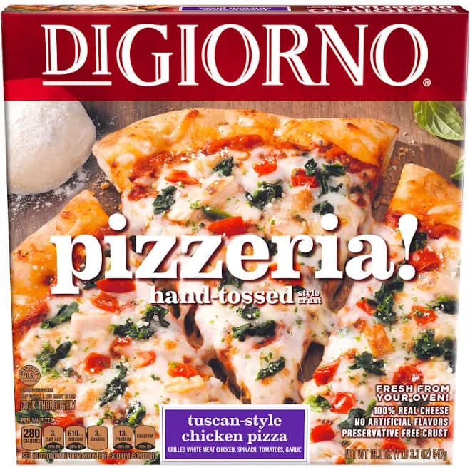 DiGiorno PIZZERIA! Tuscan-Style Chicken Hand-Tossed Style Frozen Pizza