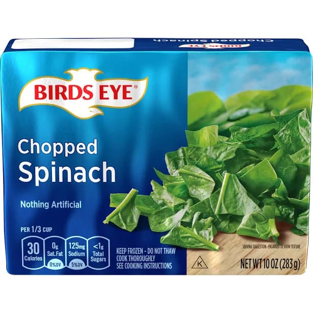 Birds Eye Chopped Spinach