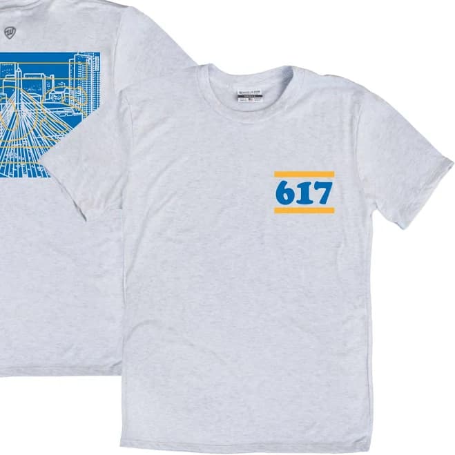 Where I'm From Men's Boston Skyline T-Shirt