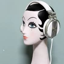 Headphones White & Silver