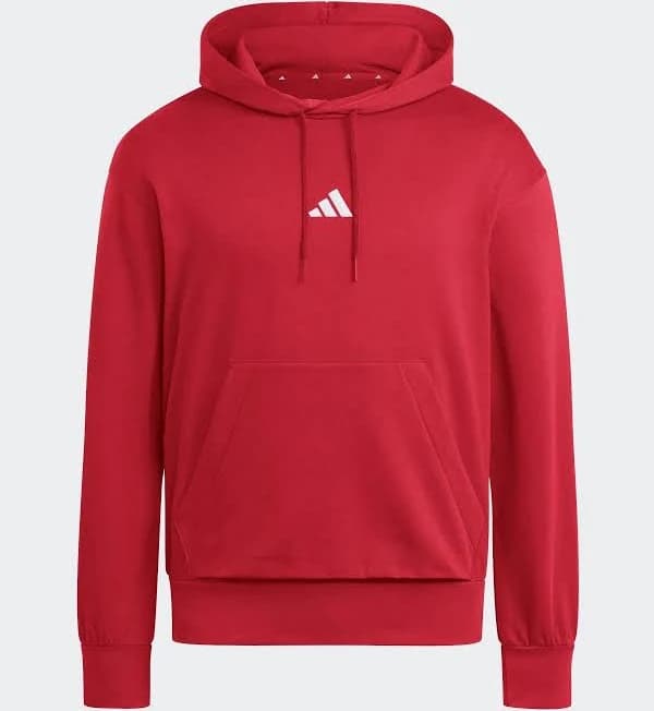 Adidas Men's Feel Cozy Pullover Fleece Hoodie