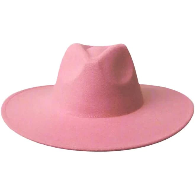 Wide Brim Fedora Hat