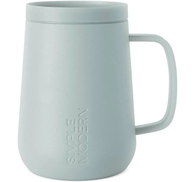 Simple Modern Voyager Signature Mug Travel Coffee Tumbler with 360° Lid and Handle