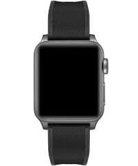 Apple Watch Silicone Band - Graphite Hardware 41/42mm