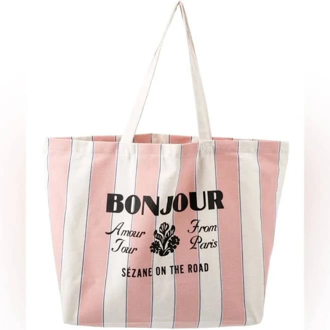 Sezane Bonjour Totebag