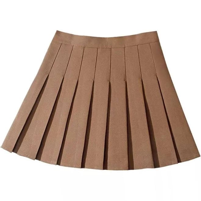 Kawaii Pleated Mini Skirt