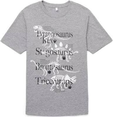 Wonder Nation Boys' Dino Bones Graphic Tee
