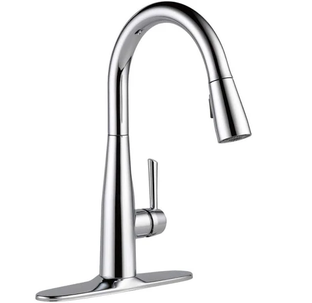 Delta Essa Single Handle Pull Down Kitchen Faucet with Touch2O Technology