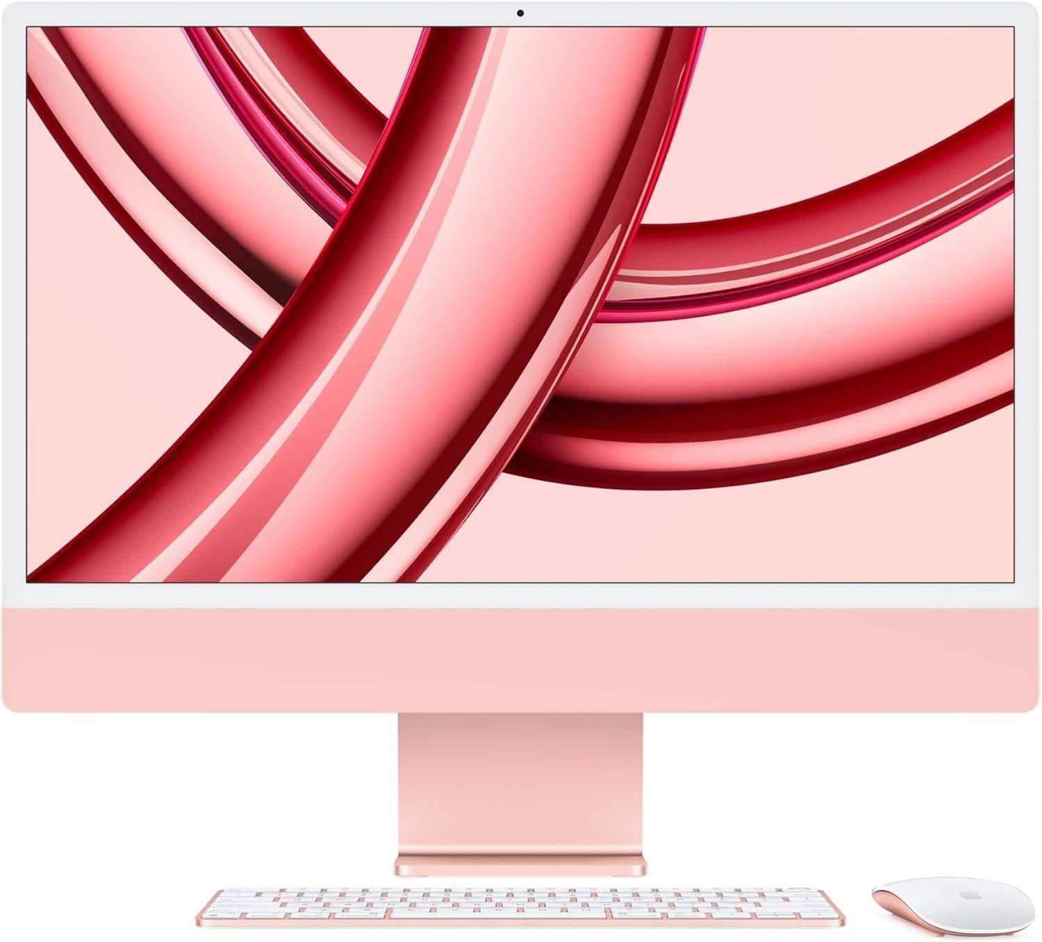 Apple iMac 2023 M3 8-Core CPU/10-Core GPU 24-inch Pink