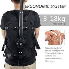 Amazon.com : LOCADENCE Gimbal Support Vest System, 3~18KG/6.6~40Bl Heavy Duty Profession Shock Absorb Camera Camcorder Gimbal Support Vest with Arm Stabilizer for Videographers : Electronics