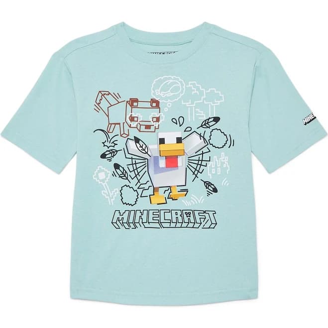 Minecraft Boys Graphic Tee