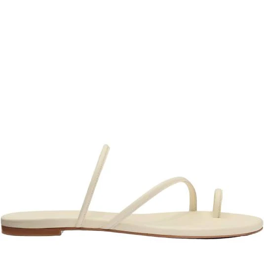 Reformation Ludo Toe Ring Strappy Flat Sandal