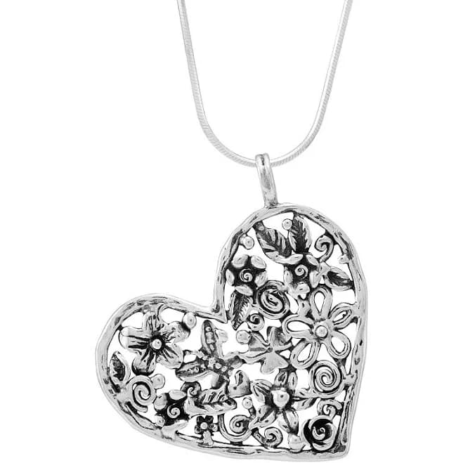 Silpada Xoxo Sterling Silver Pendant Necklace